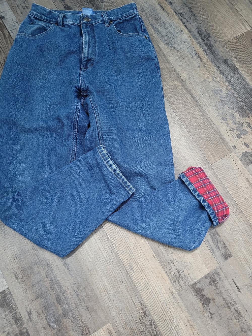 Natural Reflections Size 10 Flannel Lined Jeans Outdoor